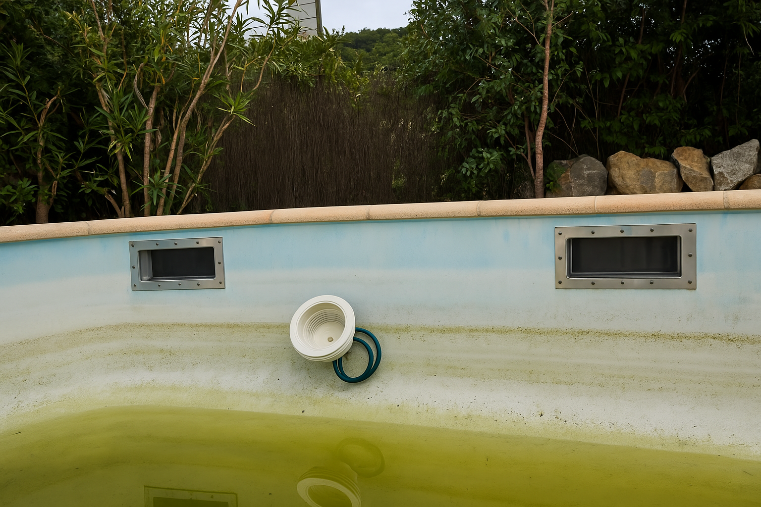 Faut-il vider sa piscine pour changer une ampoule ou un projecteur ?