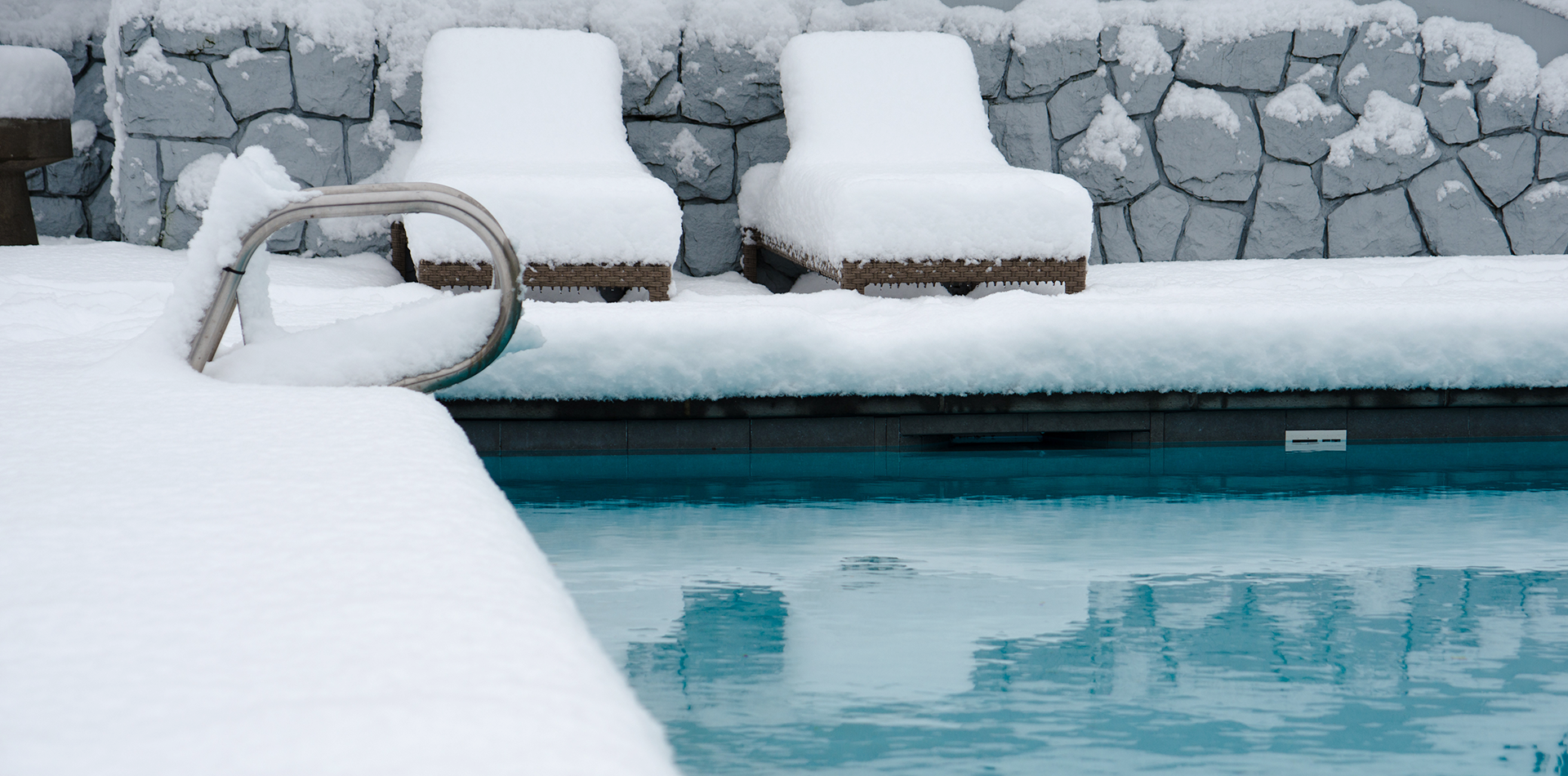 Filtration piscine en hiver